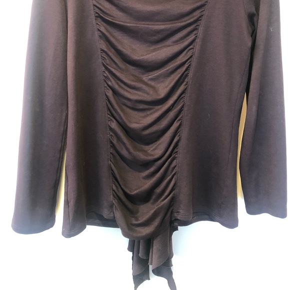 Plum Jersey Cardigan - Picture 4 of 4